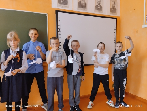 Мастер-класс "Голубь мира-голубь Победы!.